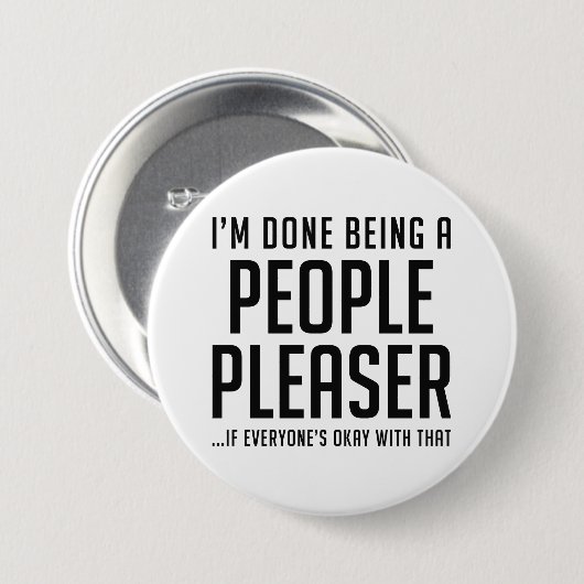 Pleaser Button (Vorne & Hinten)