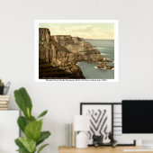 Pleaskin Head, Giants Causeway, Antrim N.Irland Poster (Heimbüro)