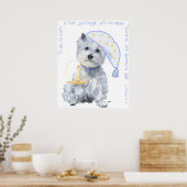 Pleasure Dreams Westie Poster (Küche)