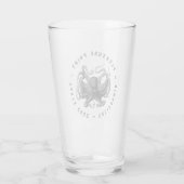 Pleasure Point, Santa Cruz Pint Glas (Rückseite)