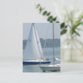 Pleasure Segel Postkarten (Stehend Vorderseite)