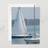 Pleasure Segel Postkarten (Vorne/Hinten)