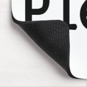 pleb.a Mitglied einer verachteten Mousepad (Ecke)