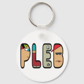 Pleb Schlüsselanhänger (Vorderseite)