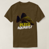 Pleco Aquarist Shirt (Design vorne)