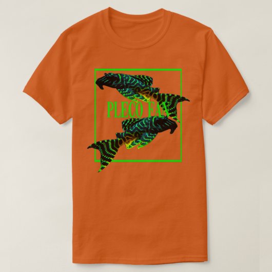 Pleco Fan T-Shirt (Design vorne)