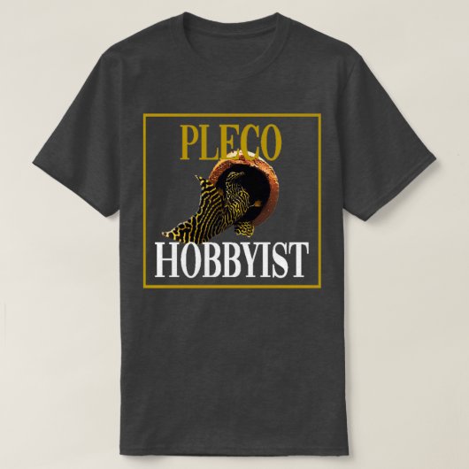 Pleco Hobbyist T-Shirt (Design vorne)