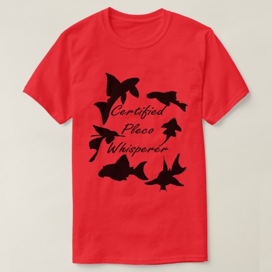 Pleco Whisperer Collage T-Shirt (Design vorne)