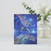 Pleiades Art of Creation Postkarte (Stehend Vorderseite)