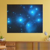 Pleiades Astro Oujda Sternhaufen Leinwanddruck (Insitu (Wohnzimmer))