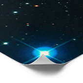 Pleiades Astro Oujda Sternhaufen Poster (Ecke)