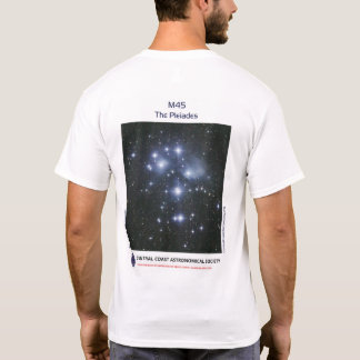 Pleiades by Lee Coombs Front and Back T-Shirt