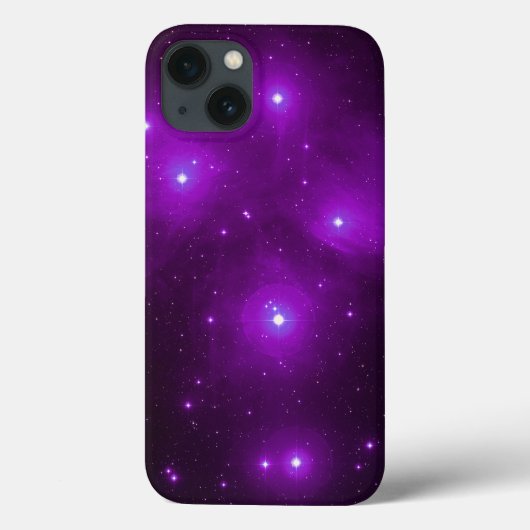 Pleiades in Lila Case-Mate iPhone Hülle (Rückseite)
