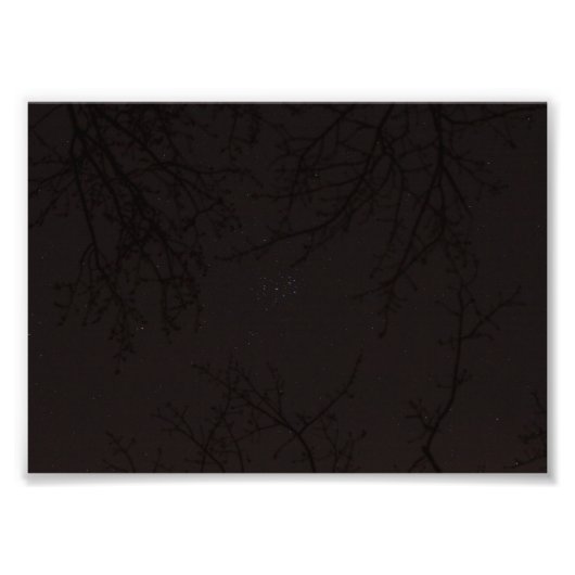 Pleiades (M45) Fotodruck (Vorne)