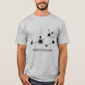 Pleiades mit Titel - grundlegende T - Shirts (Vorderseite)