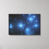 Pleiades oder The Seven Sisters M45 Leinwanddruck (Vorderseite)