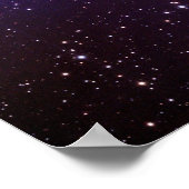 Pleiades Open Star Cluster Sieben Schwestern in Ta Poster (Ecke)