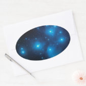 Pleiades Oval Sticker (Umschlag)