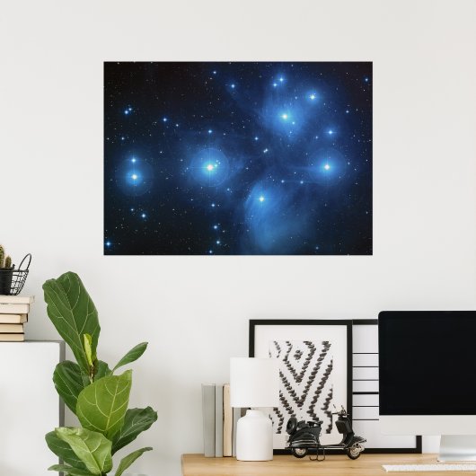 Pleiades Poster (Heimbüro)