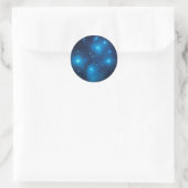 Pleiades Round Sticker (Tasche)