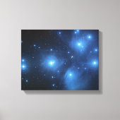 Pleiades Star Cluster Leinwanddruck (Vorderseite)