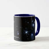 Pleiades (Text ist anpassbar) Tasse (VorderseiteRechts)