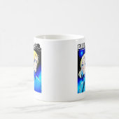 Pleiadian Alien Race und UFO Kaffeetasse (Mittel)