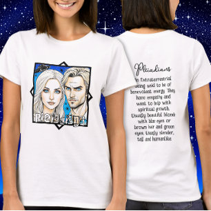 Pleiadian Extra Terrestrials und UFO T-Shirt