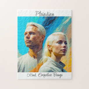 Pleiadians Extraterrestrische Alien Race Puzzle
