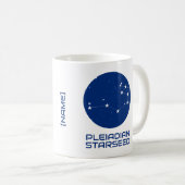 Pleiadische Starseed Tasse - Liebe Design (VorderseiteRechts)