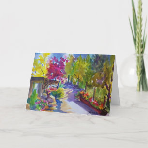 Plein Luft-Ansicht von meiner Kunst-Studio ~ Karte