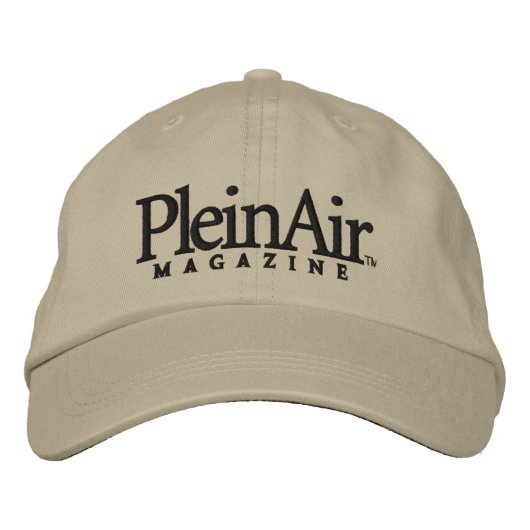 PleinAir Magazine Cap Bestickte Kappe (Vorderseite)
