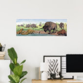 Pleistocene Texas Poster (Heimbüro)