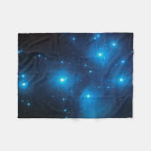 Plejaden Fleecedecke (Vorderseite (Horizontal))