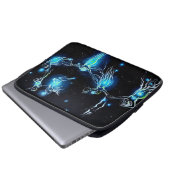 Plejaden Laptopschutzhülle (Vorne Knopf)
