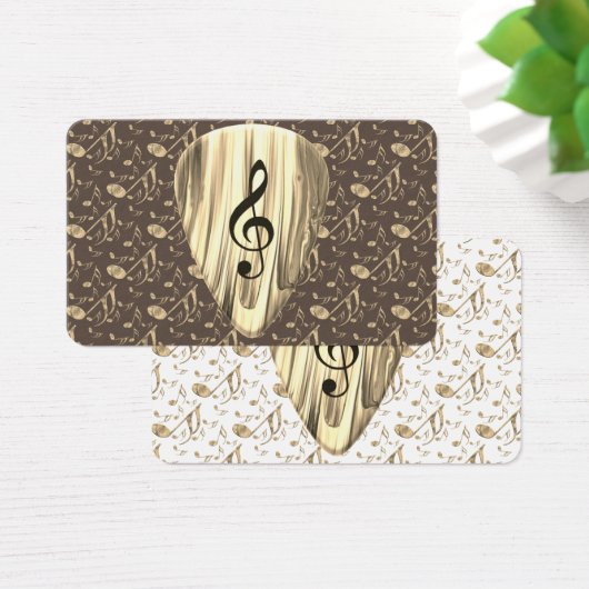 Plektrum für personalisierte Musiknote (Schreibtisch)