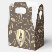 Plektrum für personalisierte Musiknote Geschenkschachtel (Geöffnet)