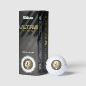 Plektrum für personalisierte Musiknote Golfball (Verpackungen)