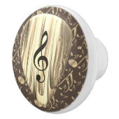 Plektrum für personalisierte Musiknote Keramikknauf (Rechts)