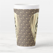 Plektrum für personalisierte Musiknote Milchtasse (Vorderseite)