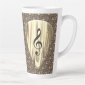 Plektrum für personalisierte Musiknote Milchtasse (Rechts)