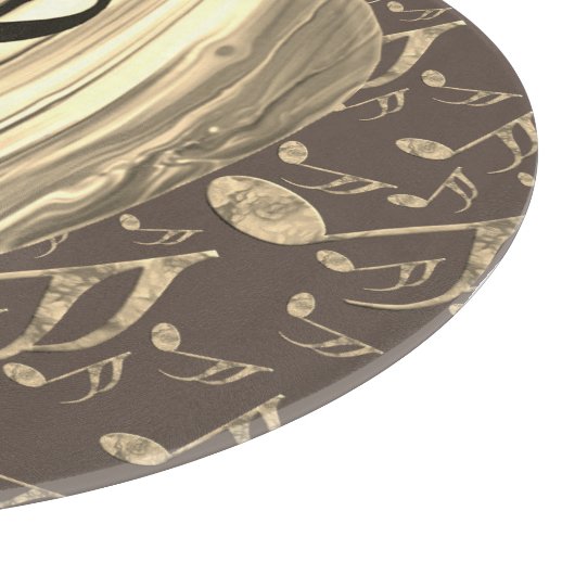 Plektrum für personalisierte Musiknote Schneidebrett (Ecke)