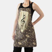 Plektrum für personalisierte Musiknote Schürze (InSitu)