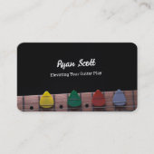 Plektrum Guitarist Instructor Visitenkarte (Vorderseite)