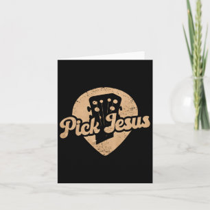 Plektrum Jesus Music Pastor Happy Ostertag Gu Karte