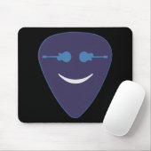 Plektrum Lächeln Gesicht Mousepad (Mit Mouse)