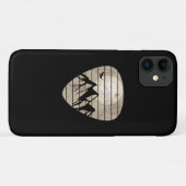 Plektrum Mountain Cool Guitar Player Gitarrist Case-Mate iPhone Hülle (Rückseite (Horizontal))