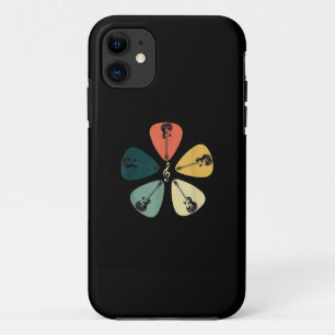 Plektrum Shirt. Retro-Stil, Geschenk für Gitarrist Case-Mate iPhone Hülle