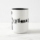 Plena Punk Puerto Rican Art Tasse (Zentrum)