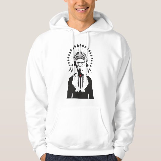Plena Punk puerto-ricanische Kunst Herren Pullover (Vorderseite)